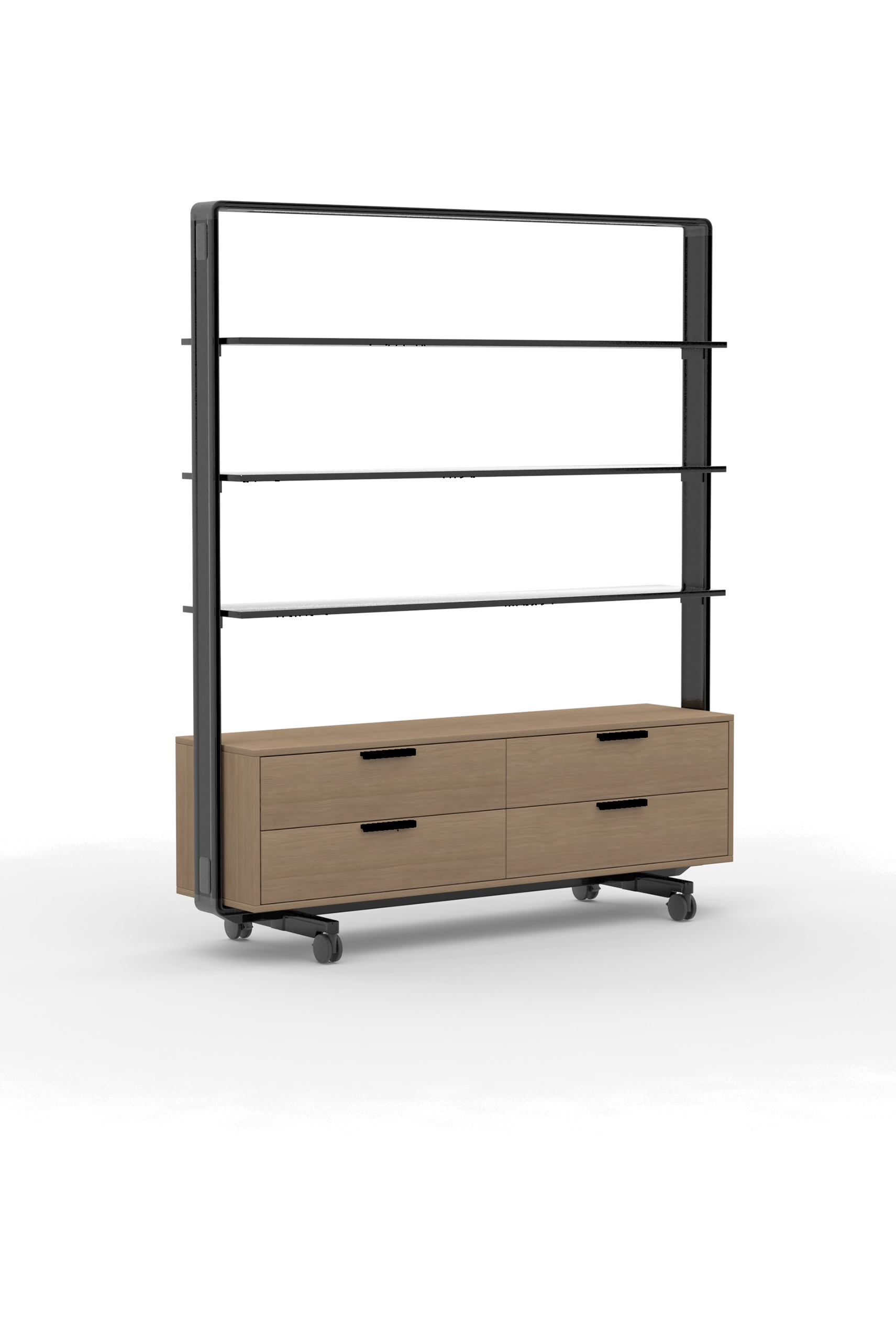 AW7865SH3DW4 / Shelf Unit with Drawer Storage Unit