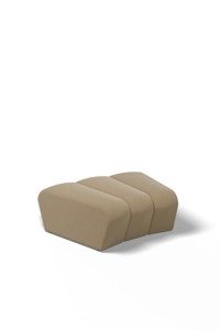 Three Concave Units With No Back  / AURLS03CAVL