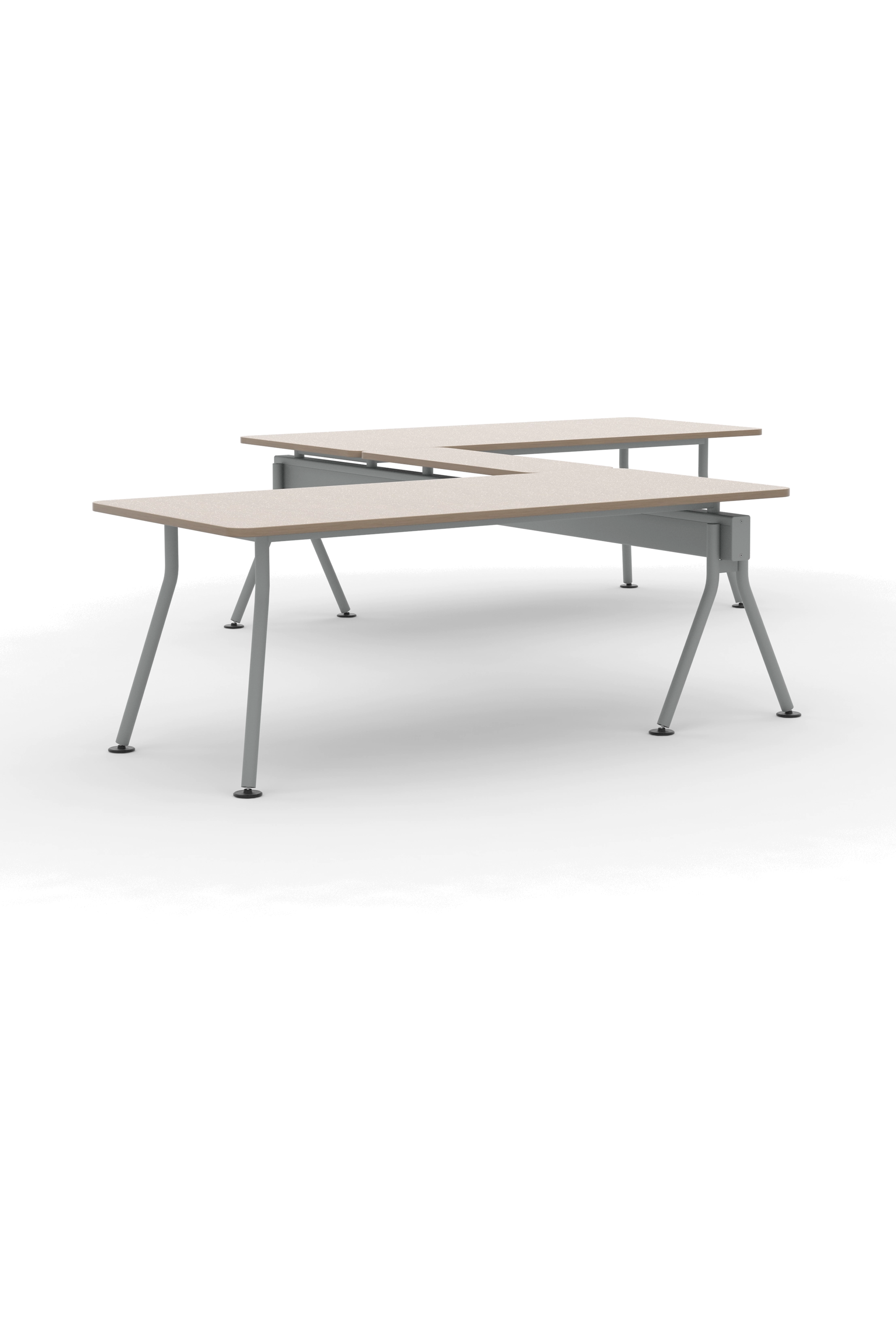 CB110BP7836D / 110" Beam with Attached Tables