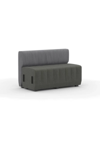 47.25” Bench with bulwark / HAB100BM