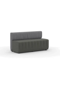 59” Bench with bulwark / HAB200BELH