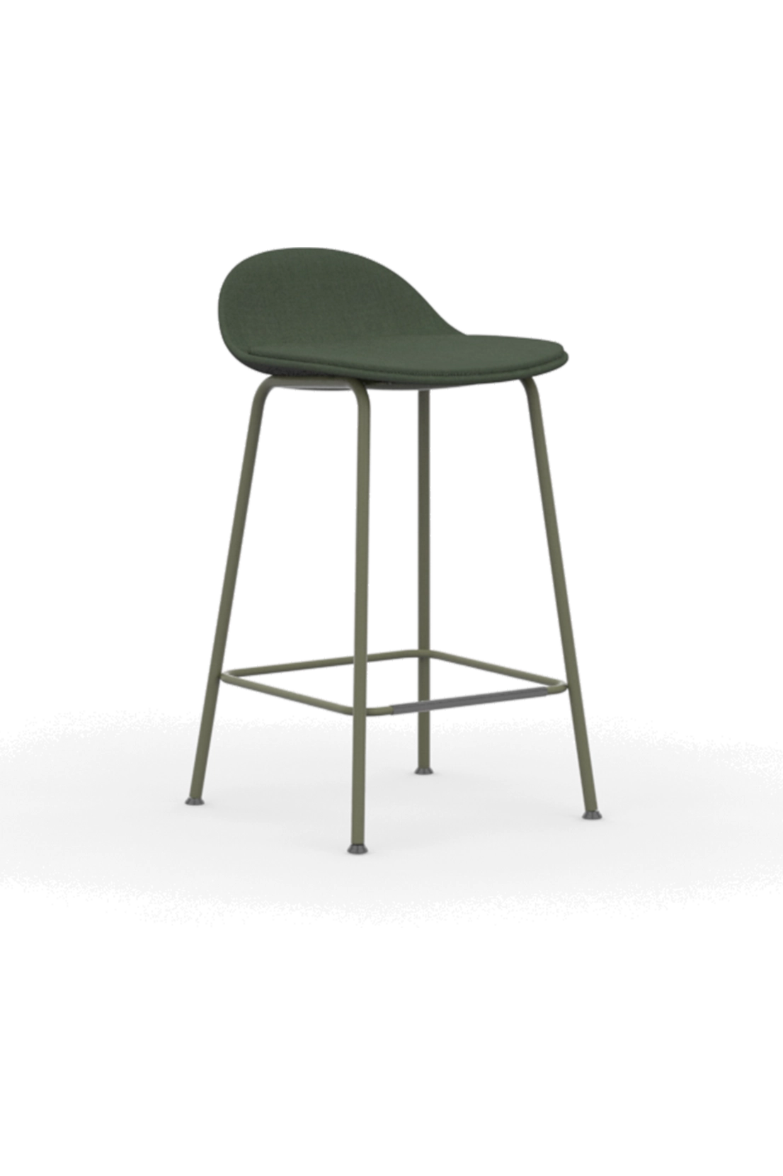 KIN502U3CH / Low Back Counter Height Stool